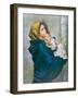 Madonna of the Poor-Roberto Ferruzzi-Framed Art Print