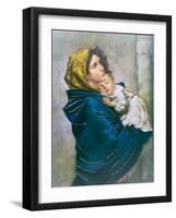 Madonna of the Poor-Roberto Ferruzzi-Framed Art Print