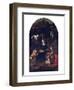 Madonna of the Rocks, circa 1478-Leonardo da Vinci-Framed Premium Giclee Print