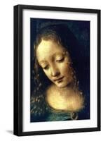 Madonna of the Rocks (Detail), 1482-1486-Leonardo da Vinci-Framed Giclee Print