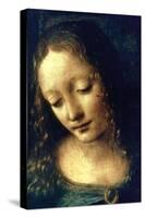 Madonna of the Rocks (Detail), 1482-1486-Leonardo da Vinci-Stretched Canvas