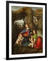 Madonna of the Rocks-Leonardo da Vinci-Framed Giclee Print