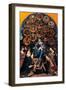 Madonna of the Rosary (Cingoli Altarpiece)-Lotto Lorenzo-Framed Art Print