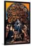 Madonna of the Rosary (Cingoli Altarpiece)-Lotto Lorenzo-Framed Art Print