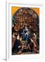 Madonna of the Rosary (Cingoli Altarpiece)-Lotto Lorenzo-Framed Art Print