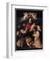 Madonna of the Rosary-Cerano Crespi-Framed Art Print