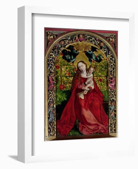 Madonna of the Rose Bower, 1473-Martin Schongauer-Framed Giclee Print