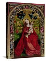 Madonna of the Rose Bower, 1473-Martin Schongauer-Stretched Canvas