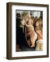 Madonna of the Rosegarden No.2 (with St. John Baptist)-Sandro Botticelli-Framed Giclee Print