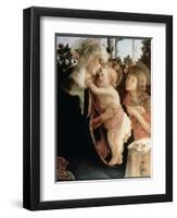 Madonna of the Rosegarden No.2 (with St. John Baptist)-Sandro Botticelli-Framed Giclee Print