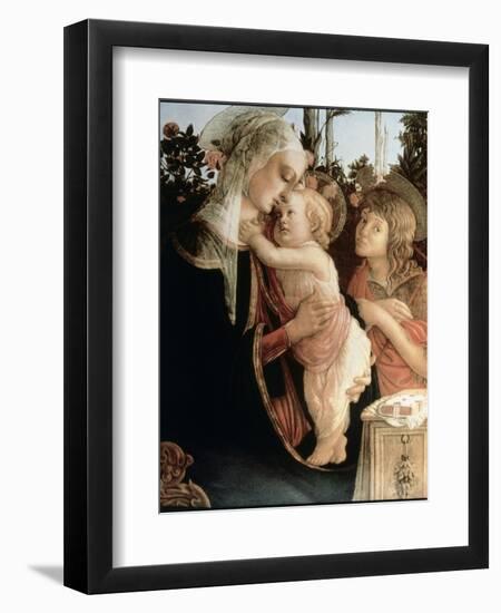 Madonna of the Rosegarden No.2 (with St. John Baptist)-Sandro Botticelli-Framed Giclee Print