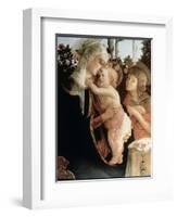 Madonna of the Rosegarden No.2 (with St. John Baptist)-Sandro Botticelli-Framed Giclee Print