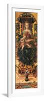 Madonna of the Taper (Madonna Della Candeletta)-Crivelli Carlo-Framed Giclee Print