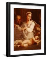 Madonna of the Veil, C.1533-35-Sebastiano del Piombo-Framed Giclee Print