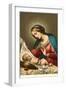 Madonna of the Veil-null-Framed Art Print