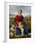 Madonna on the Meadow, 1505 or 1506-Raphael-Framed Giclee Print