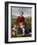 Madonna on the Meadow, 1505 or 1506-Raphael-Framed Giclee Print