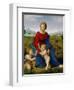 Madonna on the Meadow, 1505 or 1506-Raphael-Framed Giclee Print