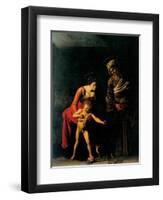 Madonna Palafrenieri-Caravaggio-Framed Art Print