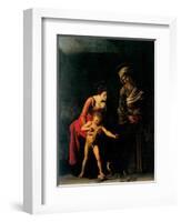 Madonna Palafrenieri-Caravaggio-Framed Art Print