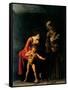 Madonna Palafrenieri-Caravaggio-Framed Stretched Canvas