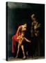 Madonna Palafrenieri-Caravaggio-Stretched Canvas