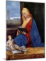 Madonna Reading-Giorgione-Mounted Giclee Print