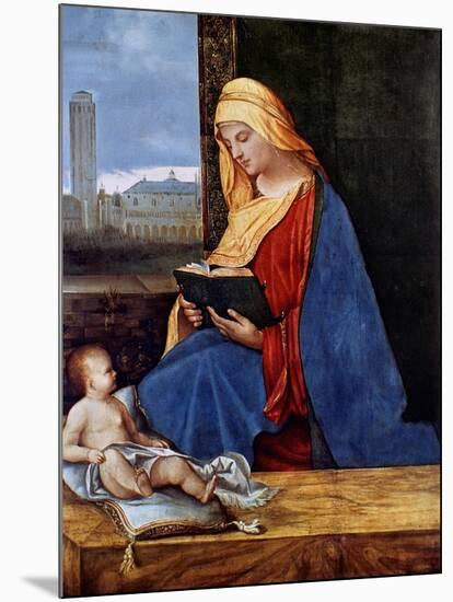 Madonna Reading-Giorgione-Mounted Giclee Print