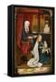 Madonna Teaching the Infant Christ Reading, 1480-null-Framed Stretched Canvas