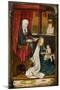 Madonna Teaching the Infant Christ Reading, 1480-null-Mounted Giclee Print