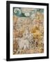 Madonna with a Multitude of Animals. Watercolour.-Albrecht Dürer-Framed Giclee Print