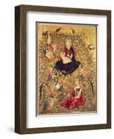 Madonna with a Rose Bush-Sassetta-Framed Giclee Print