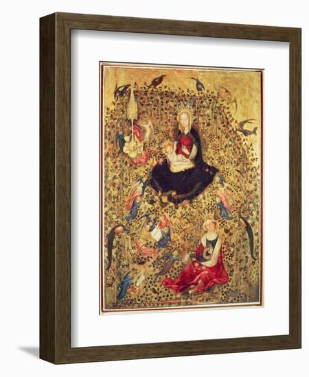 Madonna with a Rose Bush-Sassetta-Framed Giclee Print