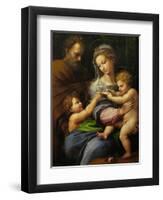 Madonna with a Rose-Raphael-Framed Giclee Print