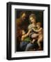 Madonna with a Rose-Raphael-Framed Giclee Print