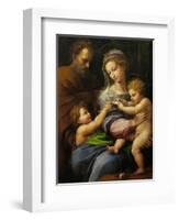 Madonna with a Rose-Raphael-Framed Giclee Print