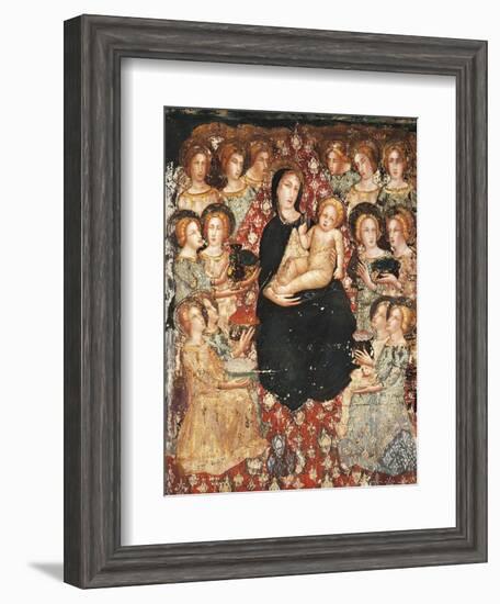 Madonna with Angels-null-Framed Giclee Print