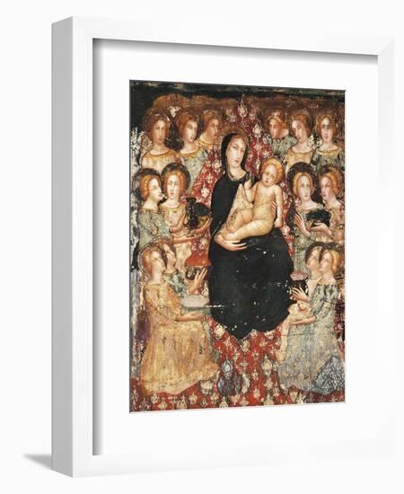 Madonna with Angels-null-Framed Giclee Print