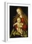 Madonna with Child, 1529-Lucas Cranach the Elder-Framed Giclee Print