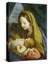 Madonna with Child, about 1660-Carlo Maratti-Stretched Canvas