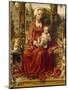 Madonna with Child and Angel Musicians, Central Panel of Malvern Triptych, 1511-1515-Jan Gossaert-Mounted Giclee Print