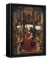 Madonna with Child and Angel Musicians, Central Panel of Malvern Triptych-Jan Gossaert-Framed Stretched Canvas