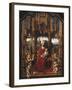 Madonna with Child and Angel Musicians, Central Panel of Malvern Triptych-Jan Gossaert-Framed Giclee Print