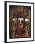 Madonna with Child and Angel Musicians, Central Panel of Malvern Triptych-Jan Gossaert-Framed Giclee Print