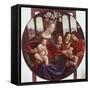 Madonna with Child and Angels-Sebastiano Mainardi-Framed Stretched Canvas