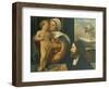 Madonna with Child and Devotee-null-Framed Giclee Print