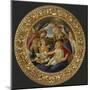 Madonna with Child and Five Angels-Sandro Botticelli-Mounted Art Print