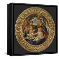 Madonna with Child and Five Angels-Sandro Botticelli-Framed Stretched Canvas