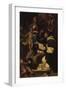 Madonna with Child and Saint Dominic-Gaetano Lapis-Framed Art Print