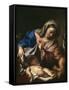 Madonna With Child and Saint John-Francesco Trevisani-Framed Stretched Canvas